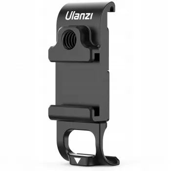 Ulanzi G9-6 Tampa lateral da bateria com encaixe cold shoe e rosca de 1/4 polegadas para GoPro Hero 9/10/11/12 preto