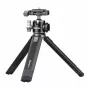 Ulanzi MT-24 Tripé metal stopka ISO com cabeça de inclinação 3D - preto