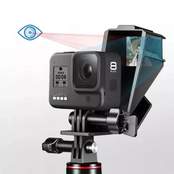 Ulanzi GP-5 Espelho flip para vlogging com adaptador hot shoe