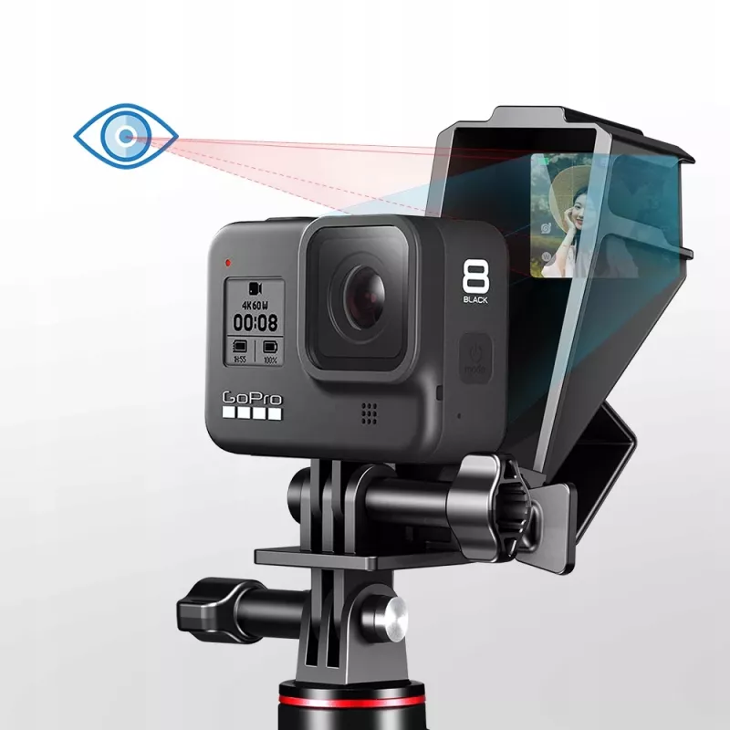 Ulanzi GP-5 Espelho flip para vlogging com adaptador hot shoe