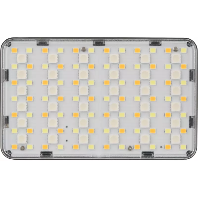 Yongnuo YN120 RGB Luz de vídeo LED, Bi-Color 2500K-9900K, 12W, bateria incorporada, USB-C