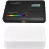 Yongnuo YN120 RGB Luz de vídeo LED, Bi-Color 2500K-9900K, 12W, bateria incorporada, USB-C