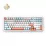 Teclado Mecânico Tri-Mode 98 Teclas MCHOSE MC-K99V2-3, Gasket Mount, Hot-Swappable, RGB, 8000mAh, Preto