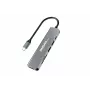Estação de Docking Hub USB-C 6-em-1 DUDAO A15H com HDMI, USB 3.0, USB 2.0, Leitor de Cartões SD/TF, PD 100W - Cinzento Espacial