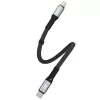 Cabo USB-C para Lightning Dudao L10P 20W 0,23m Branco