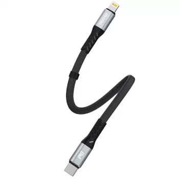 Cabo USB-C para Lightning Dudao L10P 20W 0,23m Branco