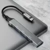 Hub USB-A Dudao A16T 4 Portas USB 2.0 Preto
