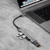 Hub USB-A Dudao A16T 4 Portas USB 2.0 Preto