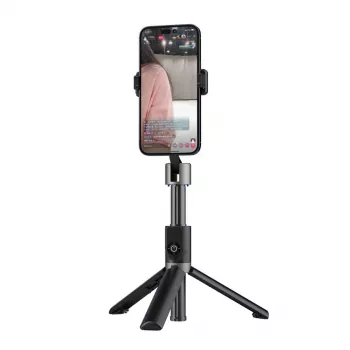 Pau de Selfie Bluetooth Dudao F18 com Tripé 110 cm Preto