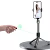 Pau de Selfie Bluetooth Dudao F18 com Tripé 110 cm Preto