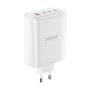 Carregador GaN USB-C Dudao A140 140W 3xUSB-C 1xUSB-A Preto