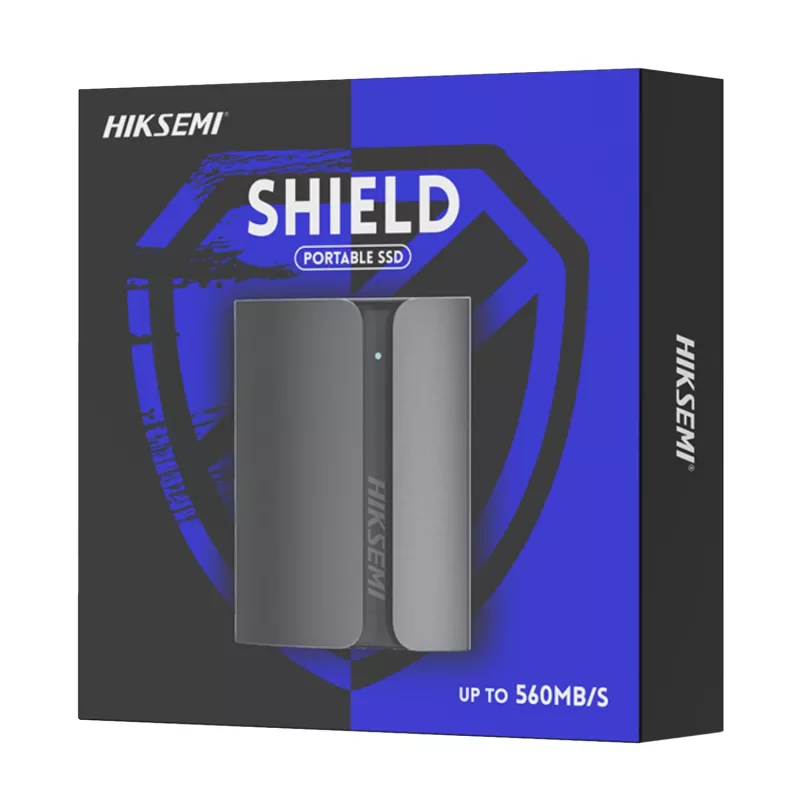 HIKSEMI SSD externo T300S 512GB preto USB 3.2 Type-C 500/560 MB/s