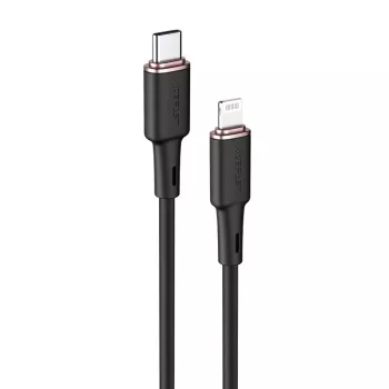 ACEFAST MFI cabo USB-C para Lightning 1,2m, 30W, 3A, preto (C2-01)