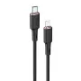 ACEFAST MFI cabo USB-C para Lightning 1,2m, 30W, 3A, preto (C2-01)