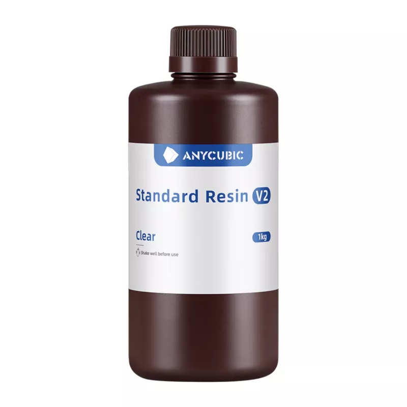 Anycubic Standard V2 Resina 1kg Transparente