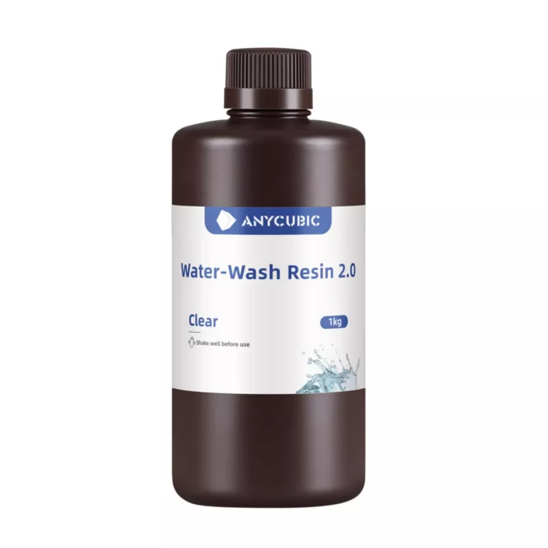 ANYCUBIC Water-Wash 2.0 Resina 1kg Transparente