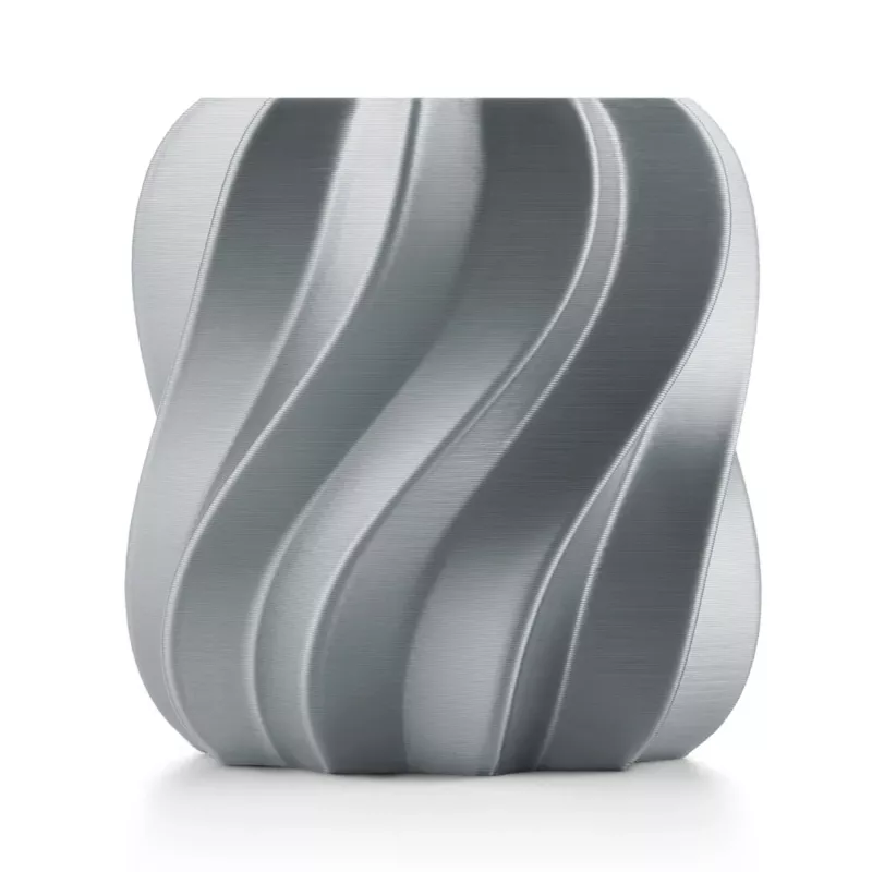 Filamento PLA Silk Anycubic 1,75mm Prateado 1kg