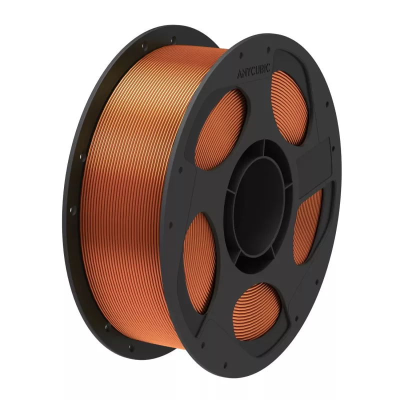 Filamento PLA Silk Anycubic 1,75mm Cobre 1kg AHSCCO-103