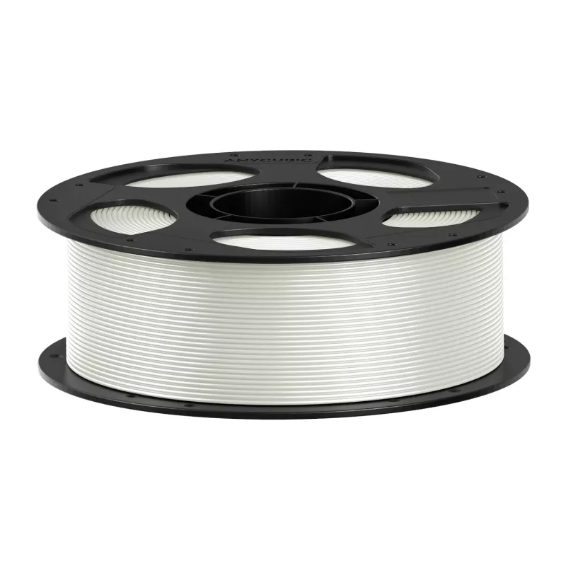 Filamento PLA Silk ANYCUBIC 1,75mm Branco 1kg AHSCWH-103