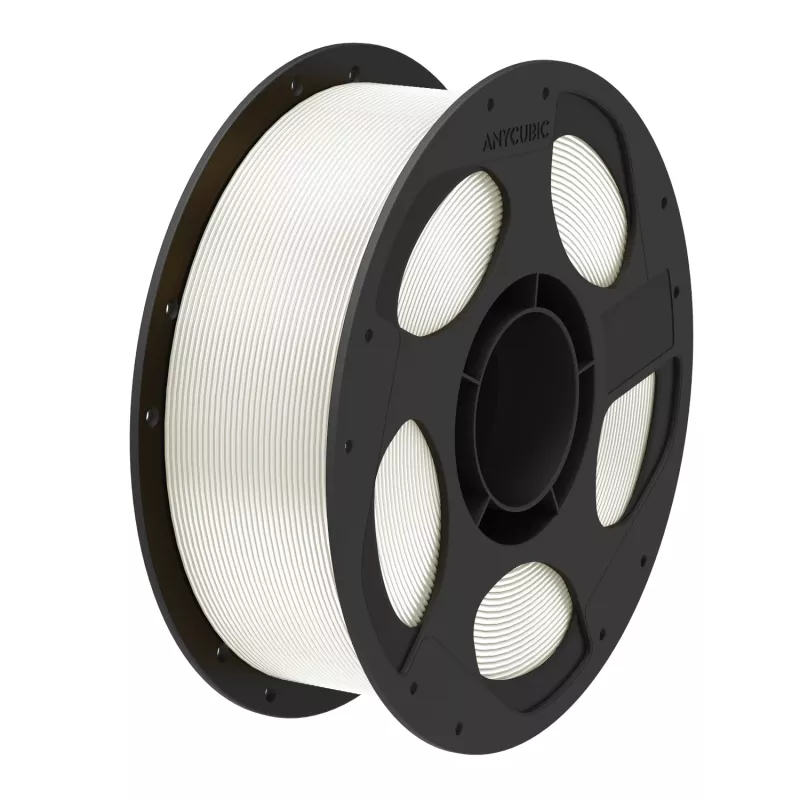 Filamento PLA Silk ANYCUBIC 1,75mm Branco 1kg AHSCWH-103