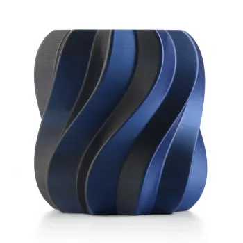 Filamento PLA Silk Dual PLA Anycubic 1,75mm Preto e Azul AHSC08-103