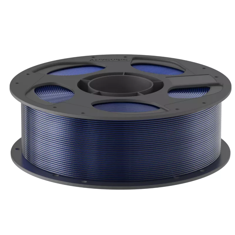 Filamento PLA Silk Dual PLA Anycubic 1,75mm Preto e Azul AHSC08-103