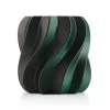 Filamento Anycubic PLA Silk Dual Color 1,75mm Preto e Verde 1kg