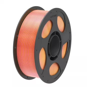 Filamento PLA Silk Dual Color Anycubic 1,75mm Pink & Gold AHSC11-103