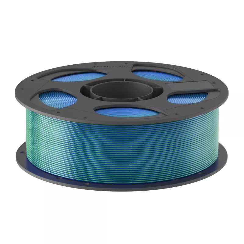 Filamento PLA Silk Dual PLA ANYCUBIC 1,75mm Azul e Verde AHSC16-103