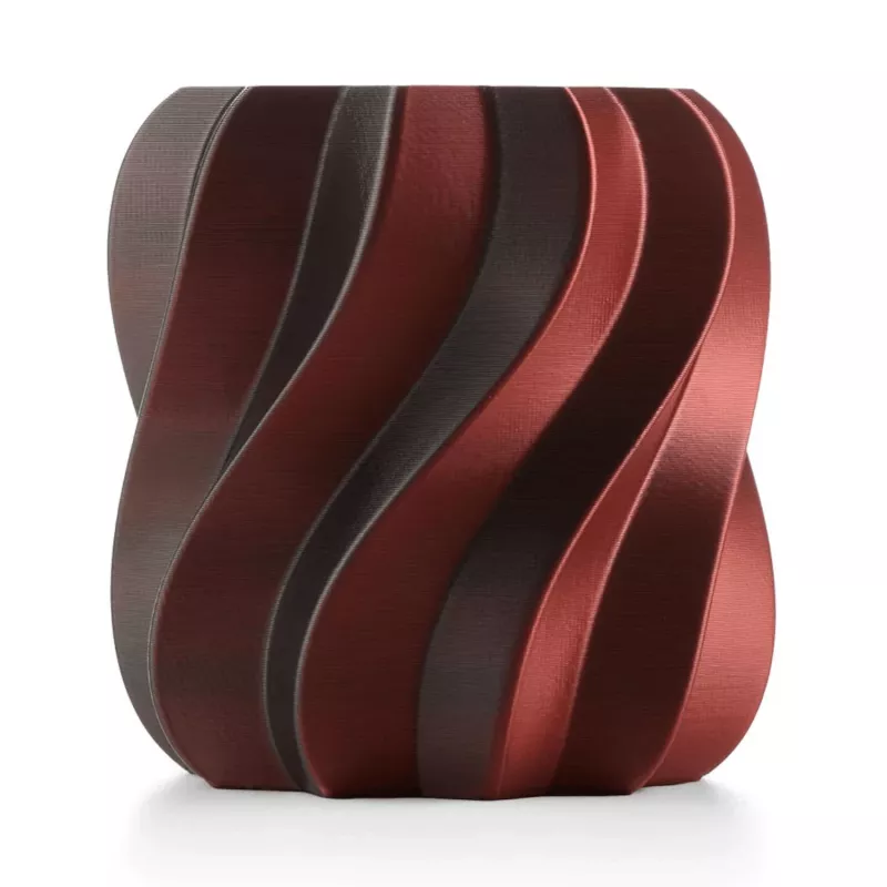Filamento PLA Silk Dual Anycubic 1,75 mm preto/vermelho AHSC17-103
