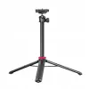 Tripé extensível / pau de selfie Ulanzi MT-44 com suporte de telemóvel integrado, cabeça esférica, sapata fria, 5 secções, altura máxima de 110 cm, preto