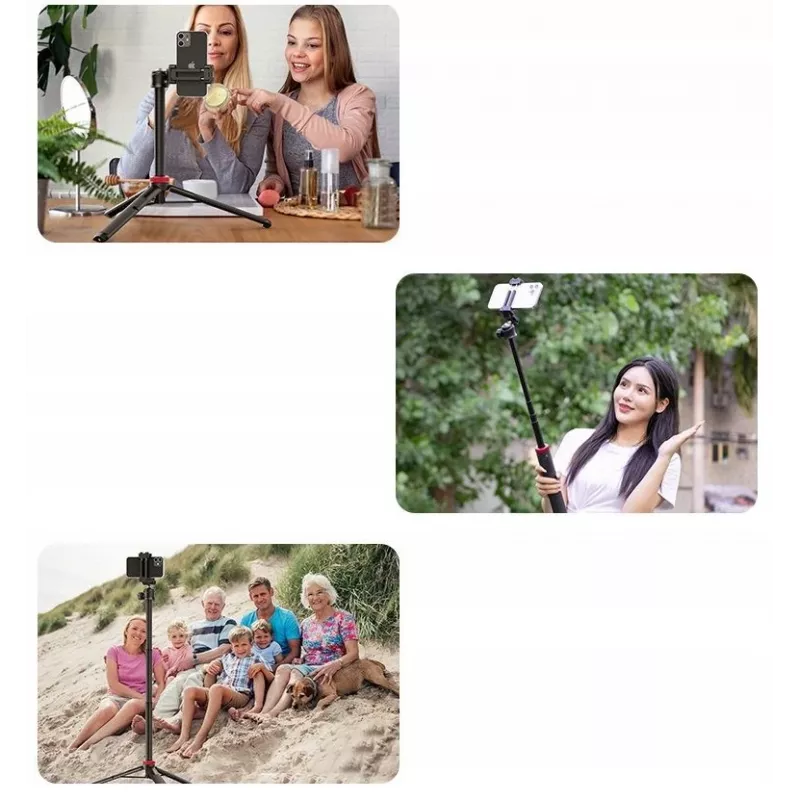 Ulanzi MT-44 tripé para telemóvel com suporte para telemóvel integrado