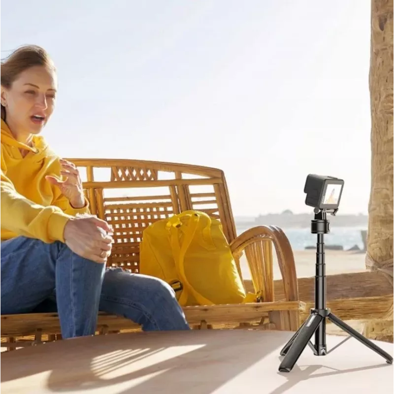 Trepé monopé Ulanzi MT-73 com cabeça 3D e suporte de telemóvel