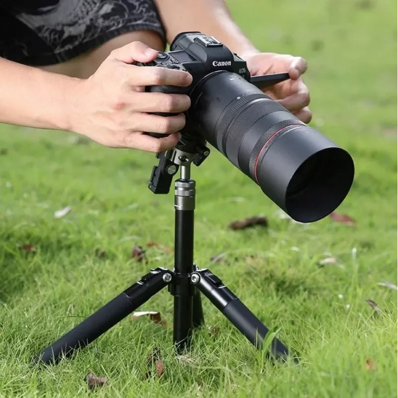 Trepé profissional + monopé Ulanzi MT-63 145 cm vlog com suporte de telemóvel e teleprompter