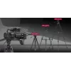 ULANZI MT-81 tripé com cabeça fluida para filmagens, 8 kg de carga, 155 cm de altura