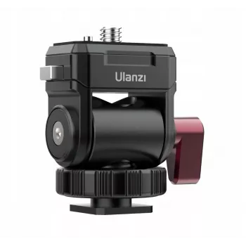 ULANZI Quick CO01 suporte de monitor 3D 360° com parafuso de 1/4 polegadas, preto