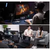 ULANZI D005 DD02 misturador de áudio placa de som para streaming ao vivo, podcasting, gaming