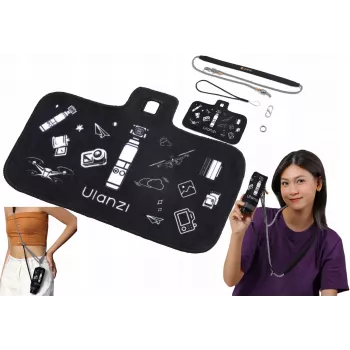 ULANZI CO71 bolsa rígida para DJI Osmo Pocket 3 com alça de pescoço