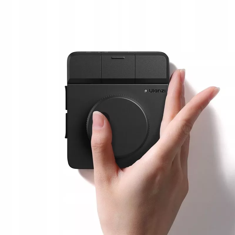 ULANZI D100H Bluetooth 5.0 controlador de vídeo háptico com botão rotativo e ecrã OLED