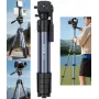 Tripé ULANZI TT39 de 155 cm em alumínio com suporte de telemóvel para DSLR, câmaras sem espelho, smartphone