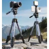 Tripé ULANZI TT39 de 155 cm em alumínio com suporte de telemóvel para DSLR, câmaras sem espelho, smartphone