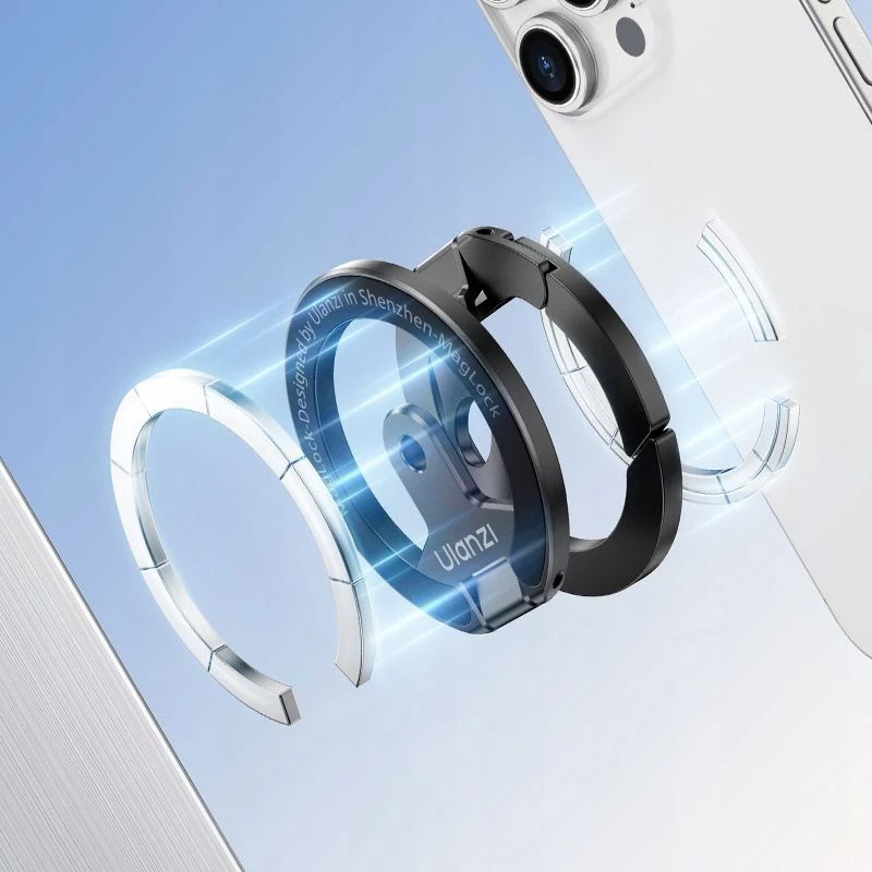 Ulanzi MA02 suporte magnético para tripé para telemóveis MagSafe, 1/4