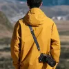Correia de pescoço anti-emaranhamento ULANZI CSS1 com fecho rápido U-snap para câmara DSLR, 60 kg, prateado