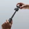 Mini tripé e pau de selfie ULANZI MT66 3 em 1 com clipe para mochila para DJI Osmo Action 5 Pro 4 3, GoPro, Insta360 - preto