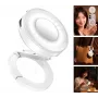 Luz de preenchimento LED Ulanzi ML05 com espelho, MagSafe, 2500K-9000K, branco