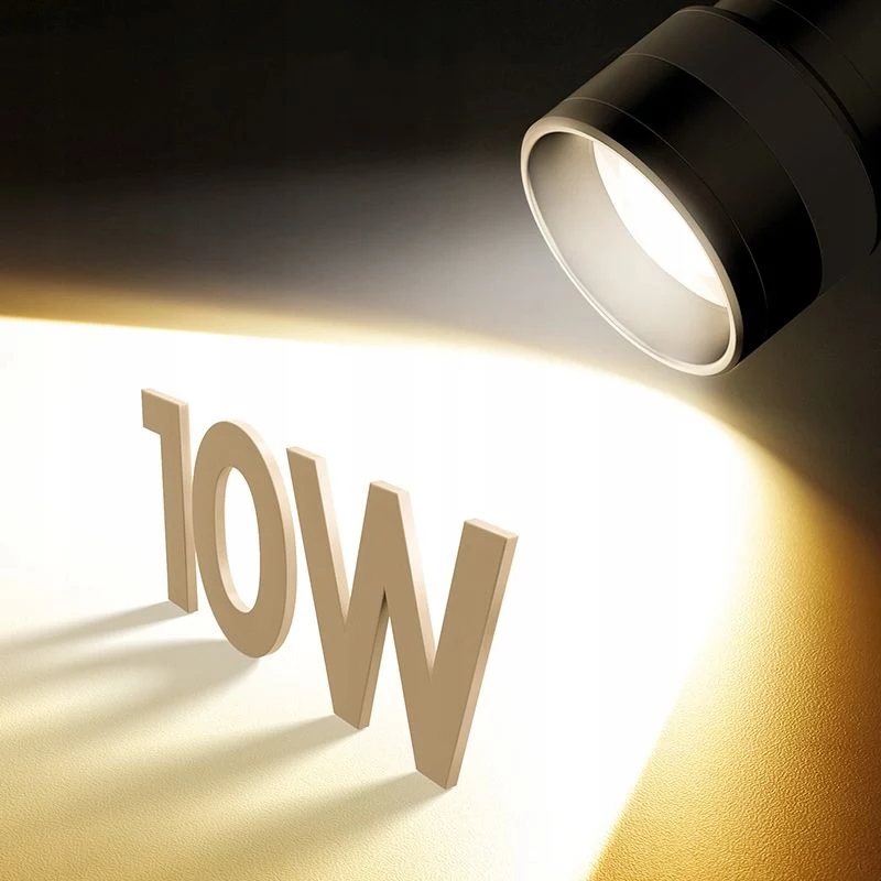 Foco LED ULANZI LM01 de 10W com filtros gobo e de cor, zoom e efeitos