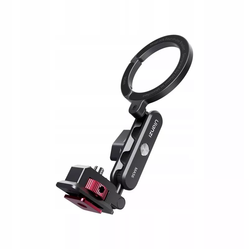 Suporte magnético para telemóvel ULANZI MA56 com braço articulado, compatível com MagSafe, rosca de 1/4 de polegada e sapata fria, preto