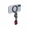 Suporte magnético para telemóvel ULANZI MA56 com braço articulado, compatível com MagSafe, rosca de 1/4 de polegada e sapata fria, preto