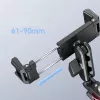 Grampo de suporte para telemóvel ULANZI MA56 com sapata fria, rosca de 1/4 de polegada-20, pinos anti-rotação Arri, preto