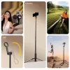 Pau de selfie e tripé ULANZI SK26 MagSafe 2 em 1 de 113cm, preto